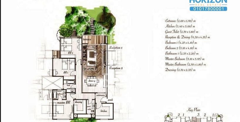 Ground floor middle for sale in Aria El Mostakbal City