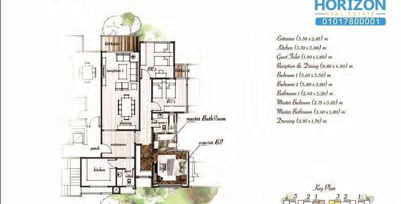 Apartment for sale in Aria El Mostakbal City New Cairo