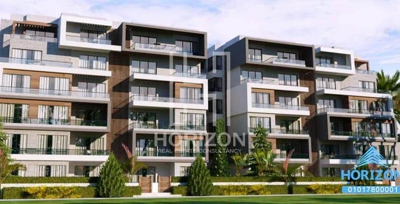 Ground floor with garden in Palm Hills New Cairo