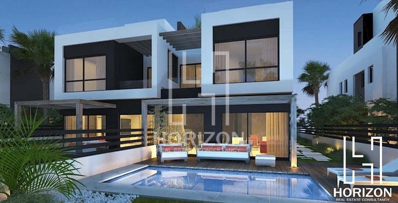 Twin house for sale in Palm Hills New Cairo