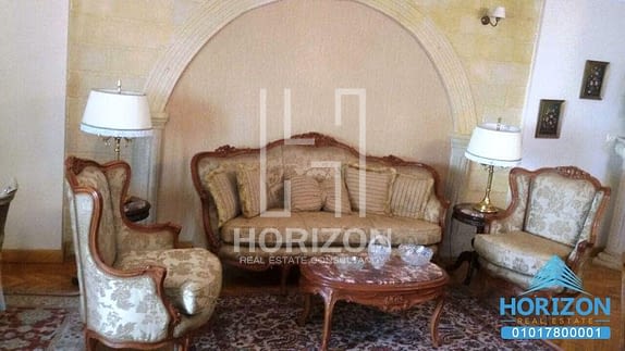 Ground floor for rent in Rehab city with garden New Cairo