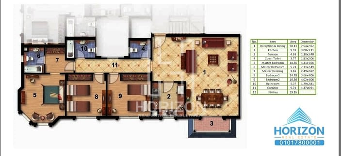 Apartment for sale in Mountain View Hyde Park New Cairo