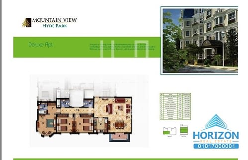 Apartment for sale in Mountain View Hyde Park New Cairo