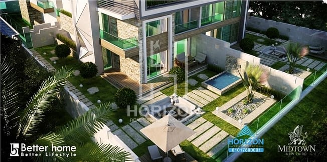 Apartment for sale in Midtown compound New Cairo