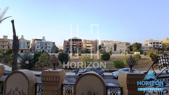 Ground floor for rent in West Golf New Cairo