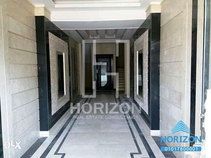 Duplex with garden for sale in West Golf New Cairo