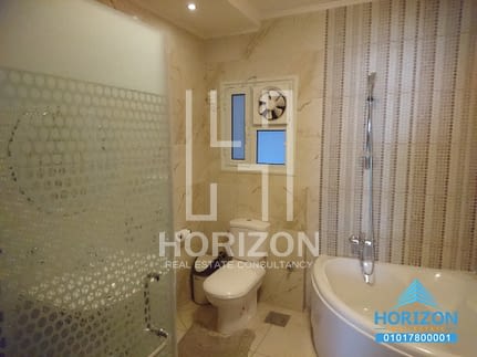 Duplex with garden for rent in West Arabella New Cairo