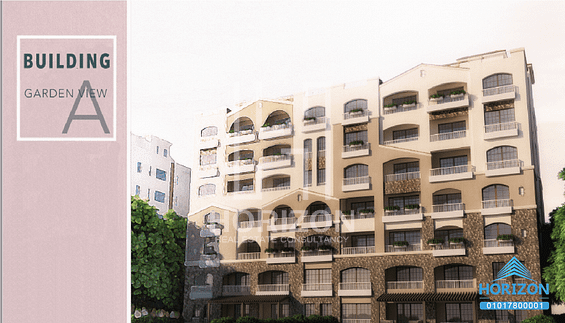 Apartment landscape view in Green Square New Cairo