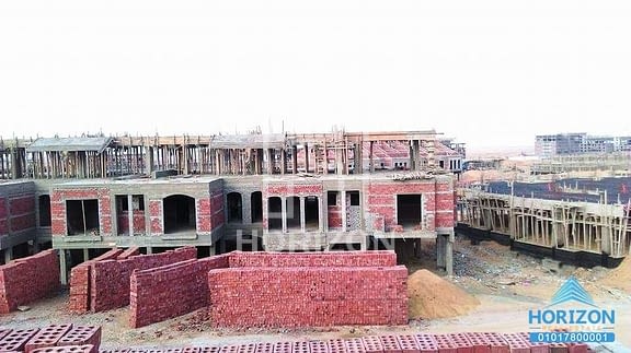 Apartment landscape view in Green Square New Cairo