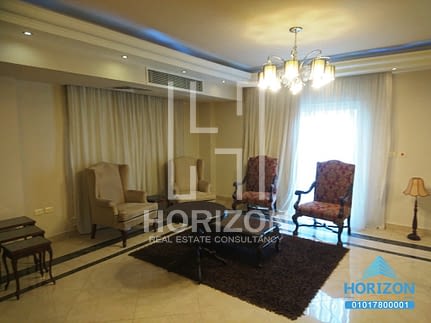 Duplex with garden for rent in West Arabella New Cairo