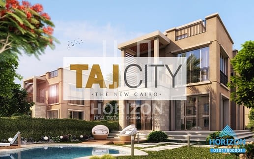 Villa for sale in Taj City New Cairo