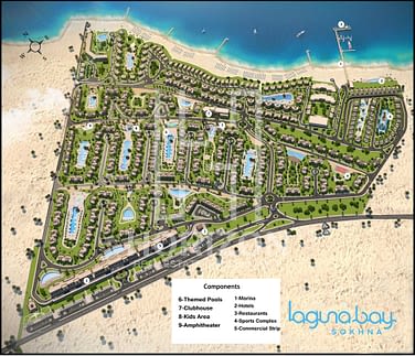 Laguna Bay Al Sokhna Chalets for Sale by 9 Years