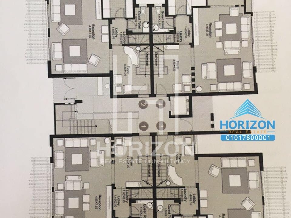 Duplex ground for sale in Eastown Sodic New Cairo