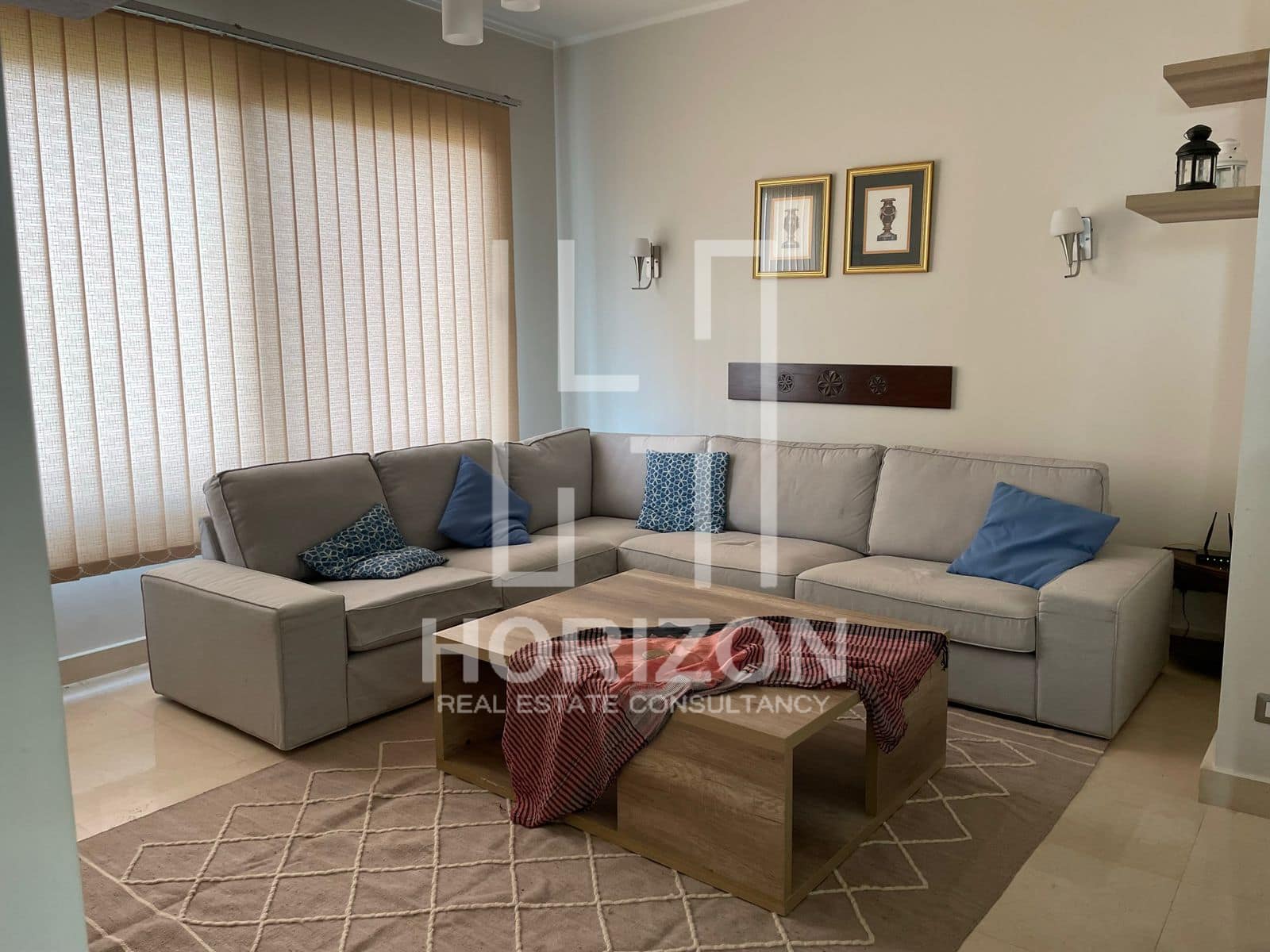 Furnished Studio for rent in Village Gate Compound New Cairo Horizon Estate